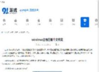 windows主题在哪个文件夹 - 91手游网